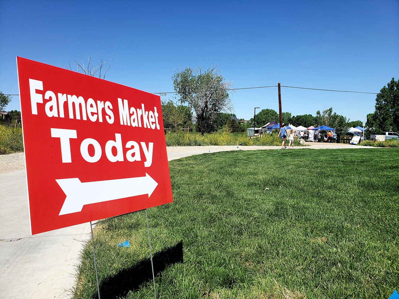 The Stanley Marketplace Farmers' Market opened on Friday, June 1.