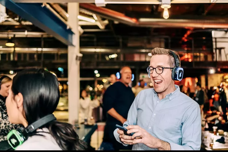 Image: Silent discos are just one of many nighttime activities at Stanley.