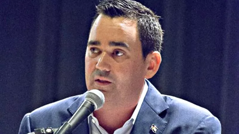 Image: Colorado Treasurer and GOP gubernatorial candidate Walker Stapleton.