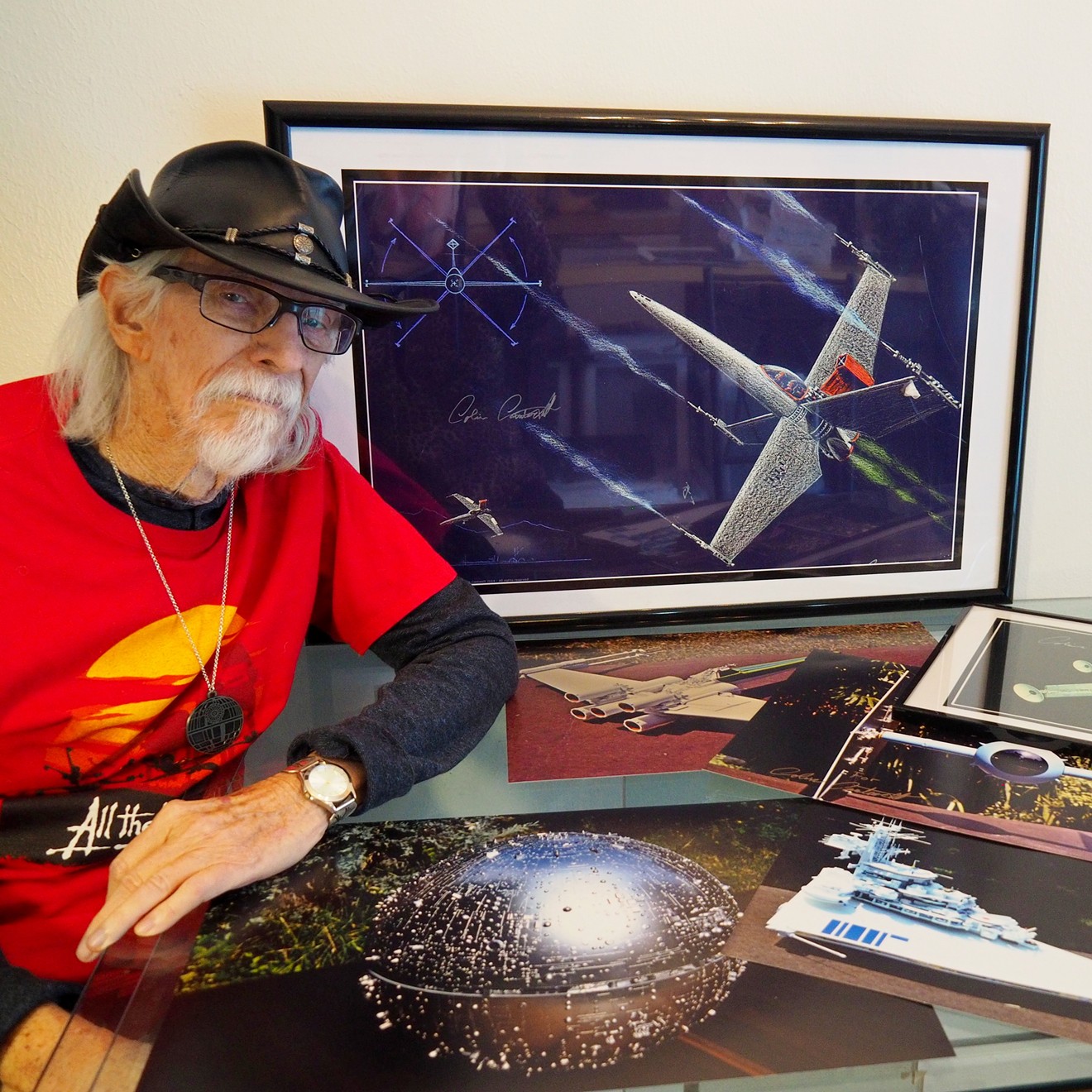 Star Wars ship designer Colin Cantwell is the special guest at Vision Comics and Oddities on Saturday, May 4.