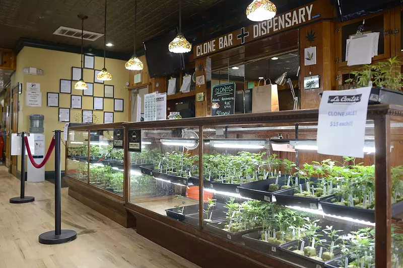 Image: Inside a Denver marijuana dispensary