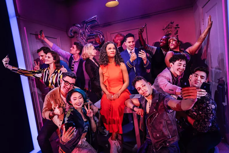 Image: cast of Stephen Sondheim's musical Company