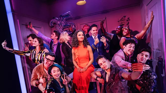 cast of Stephen Sondheim's musical Company