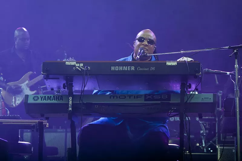 Image: Stevie Wonder was captivating and comical at a sold-out Red Rocks Amphitheatre.