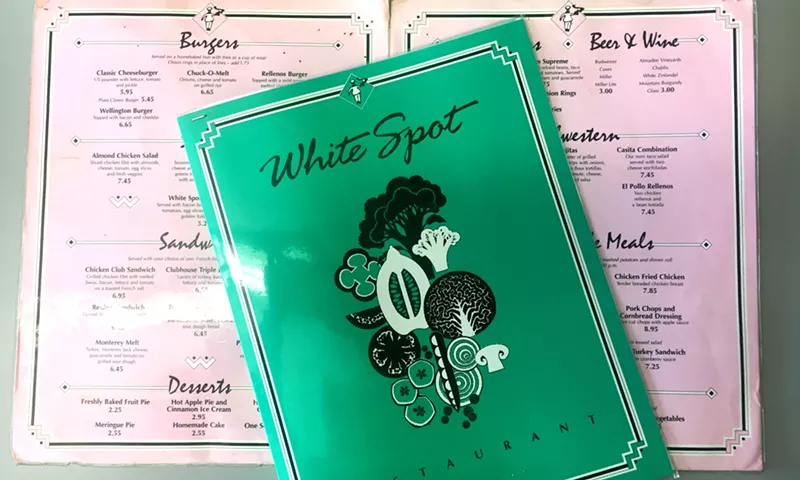 Image: Your menu could go down in history. Get it right.