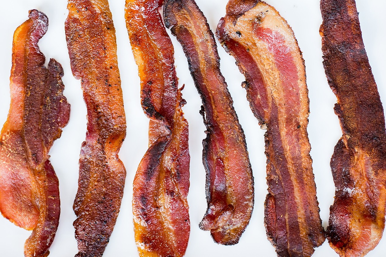 Drop the bacon and back away slowly.
