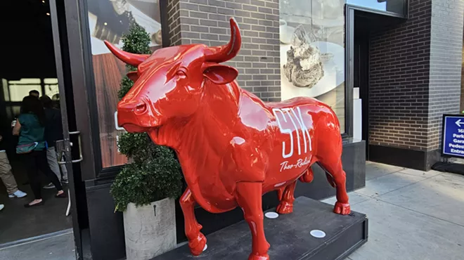 STK Steakhouse red bull