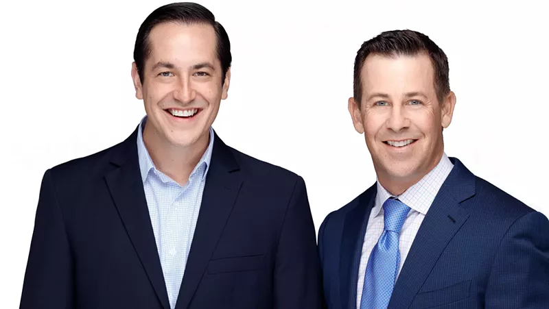 Image: Zach Bye and Brandon Stokley are now facing the broadcasting challenge of their lives.