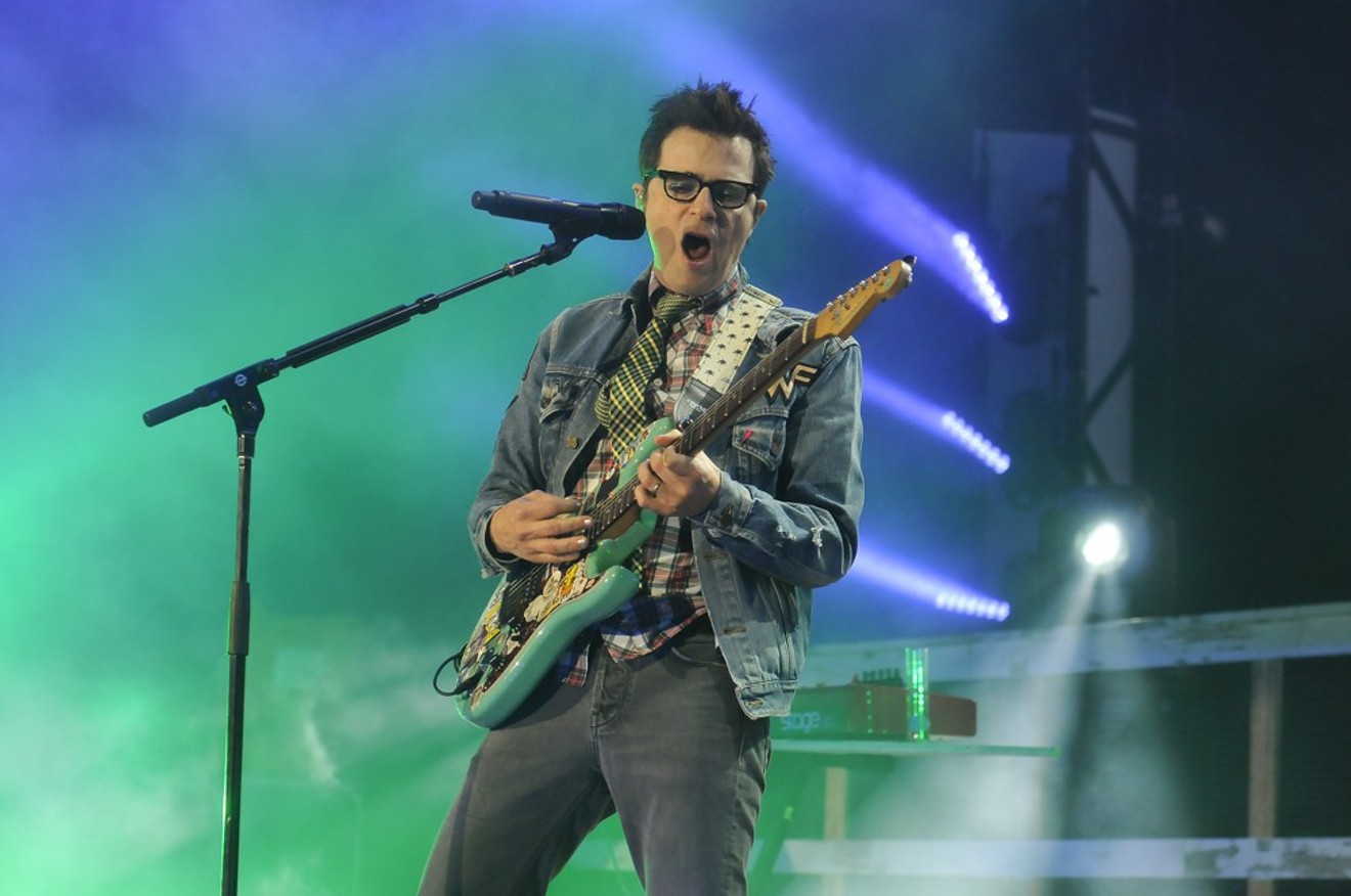 Weezer, seen here at Fiddler's Green, played Denver's Mission Ballroom on Thursday, August 29.