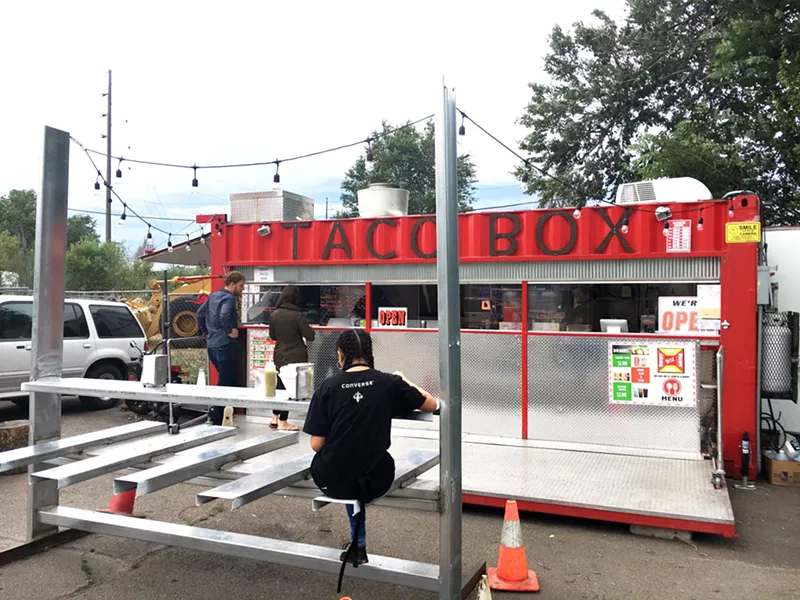 Image: Taco Box will soon become Boxed Taco, but it's definitely a box that sells tacos.
