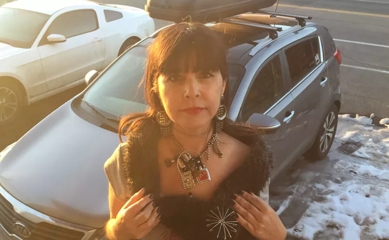 Image: Street Style: Artopia Designer Mona Lucero Spotted in RiNo
