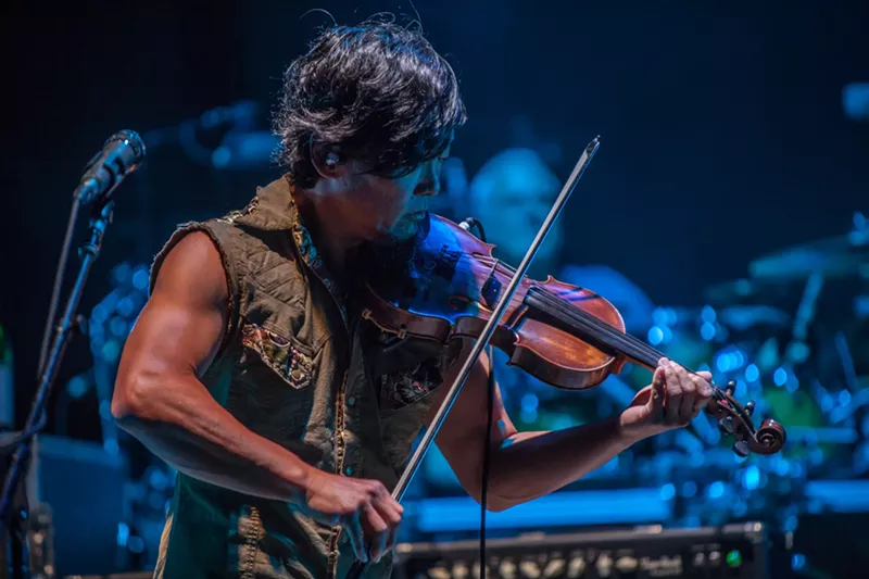 Image: String Cheese Incident's Michael Kang.