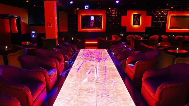A shiny dance floor.