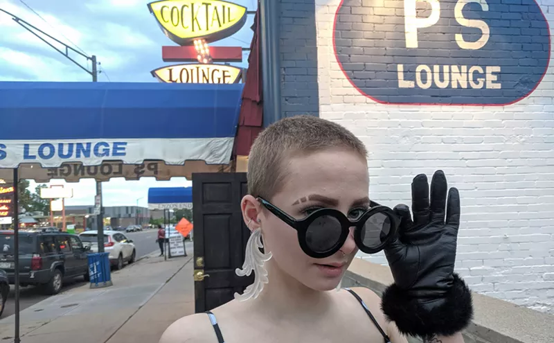 Image: Student Juliana Saludes Goes Glam on East Colfax