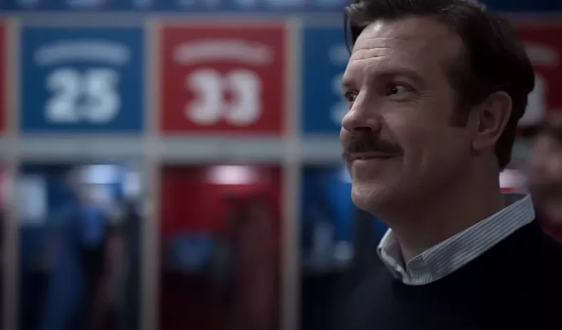 Image: Ted Lasso—or maybe Jason Sudekis?—isn't a Broncos fan.