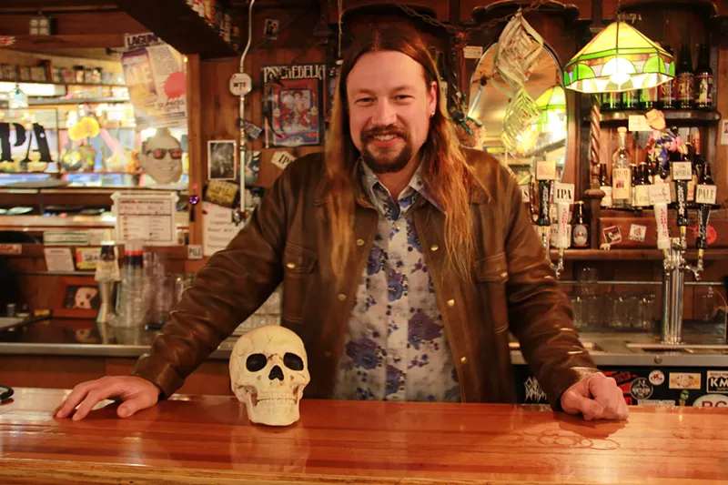 Image: Hi-Fi Hops head brewer Jeremy Marshall.