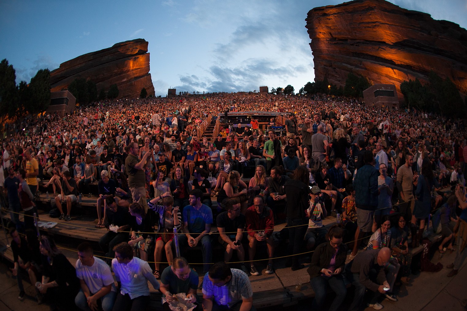 Red Rocks Amphitheatre Can Koozie - Hip Violet