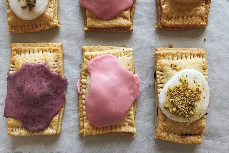 Image: Vegan popsters are a bestseller at this socially conscious bakery.