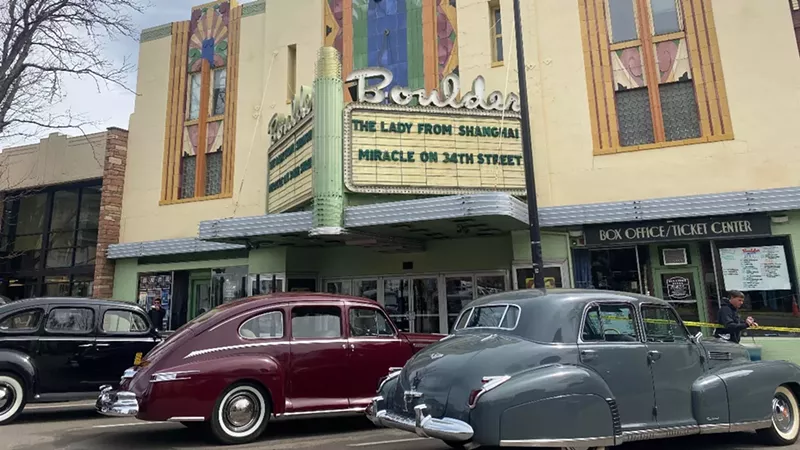 Image: The Boulder Theater was in a movie mood on March 27, when news about the Sundance Film Festival's move to Colorado broke.