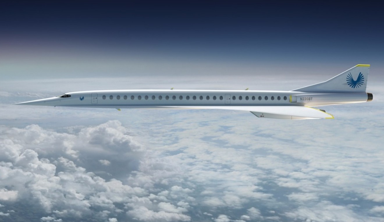 An image from the Boom Supersonic website.