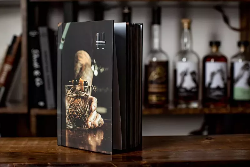 Image: Pick up a copy of this unique drinks and food book from some of the city's best venues.