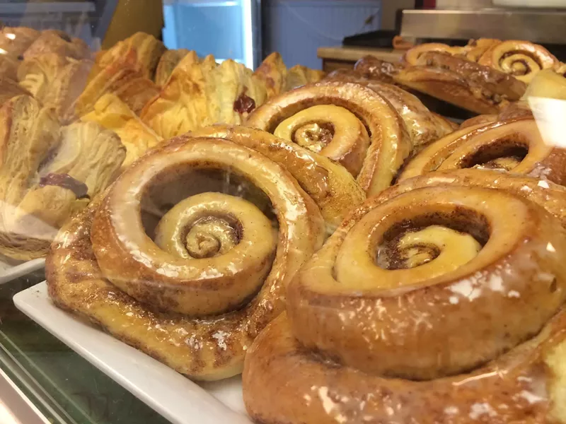 Image: BonBons' cinnamon rolls are made at Sadie Russo's Arvada bakery, La Patisserie Francaise.