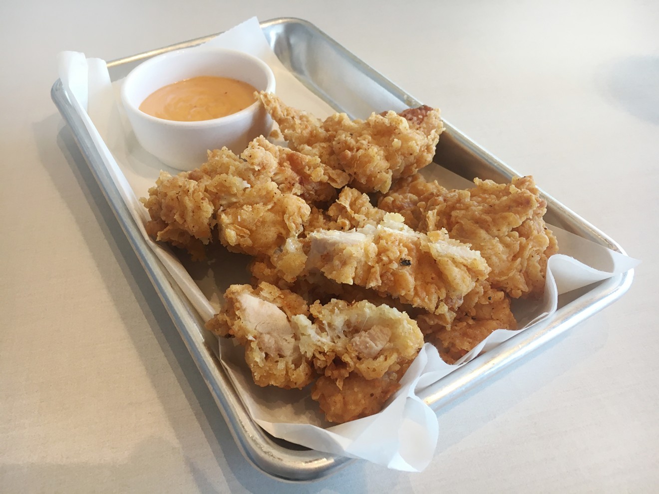 Thai-style fried chicken is new at Hey Bangkok.