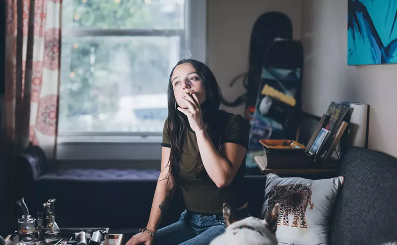 Image: Switching Careers and Cities, She Uses Cannabis to Help Transition