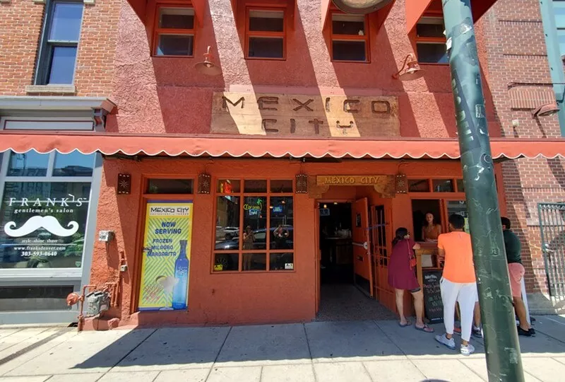 Image: storefront mexican restaurant