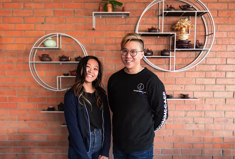 Image: Siblings Victoria and Patrick Lam opened Tea Street in 2018.