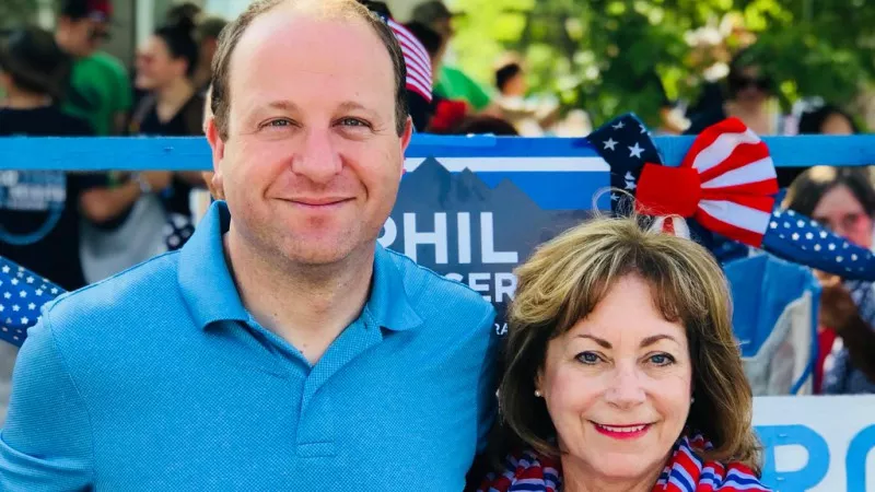 Image: Dynamic duo Jared Polis and Dianne Primavera have quite the year ahead of them.