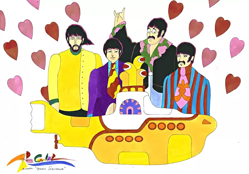 Image: Yellow Submarine by the Beatles