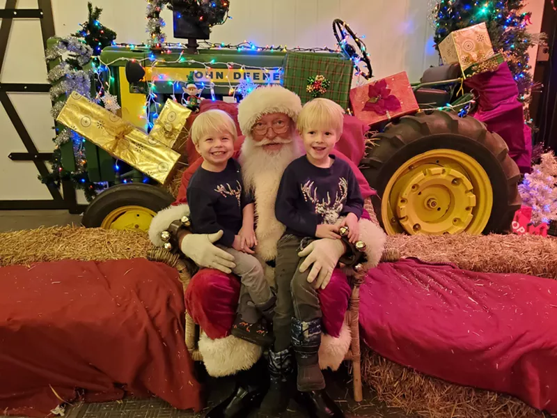 Image: See Santa in 2019.
