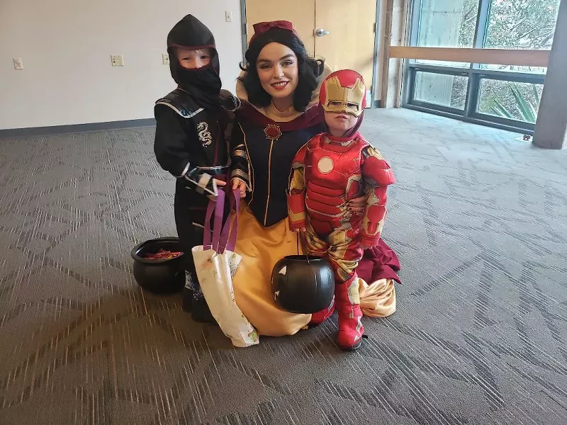 Image: Trick-or-treat with your little goblins and superheroes indoors this year.
