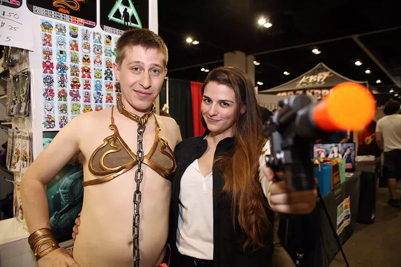 Image: Sadly, she's the one who's in violation of the updated DCC17 costume policies.
