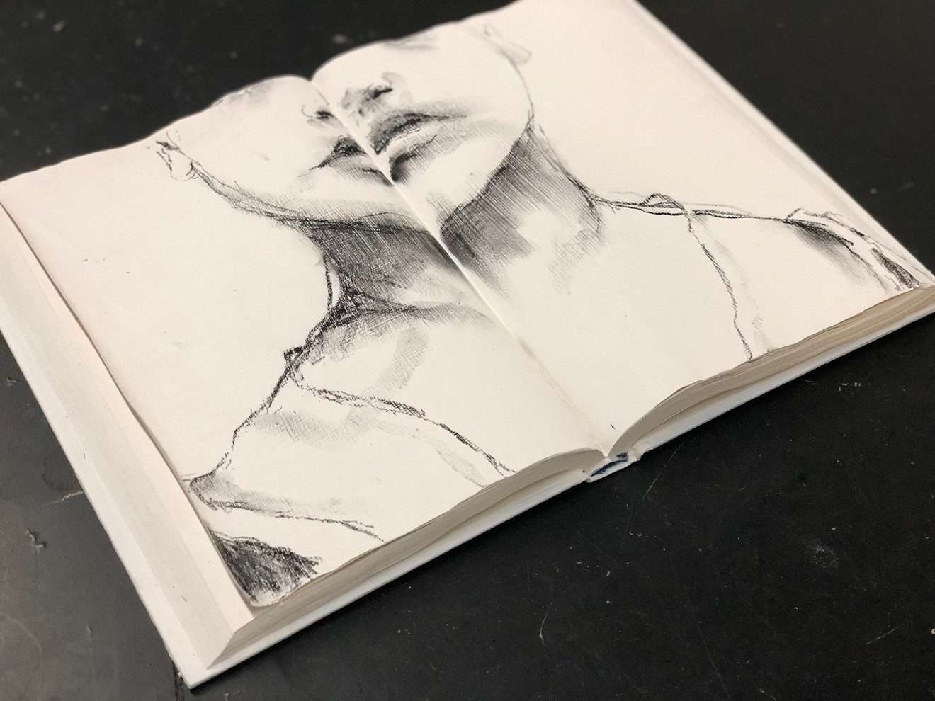 Michael Dowling's experiments with drawings on books go on display Saturday in the Project Space at K Contemporary.
