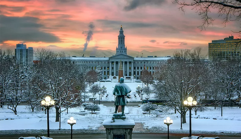 Image: There's no better spot to celebrate Veterans' Day in Denver than Civic Center Park, but it's also a place to donate winter supplies to the people who need them the most.