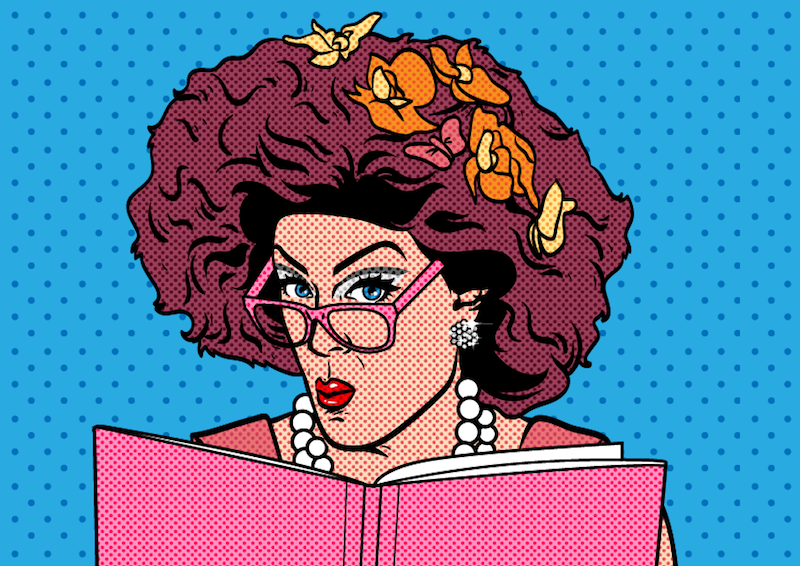 Image: Join local divas Shirley Delta Blow and Dixie Crystals for BookBar's Drag Queen Story Time on Thursday, February 8.