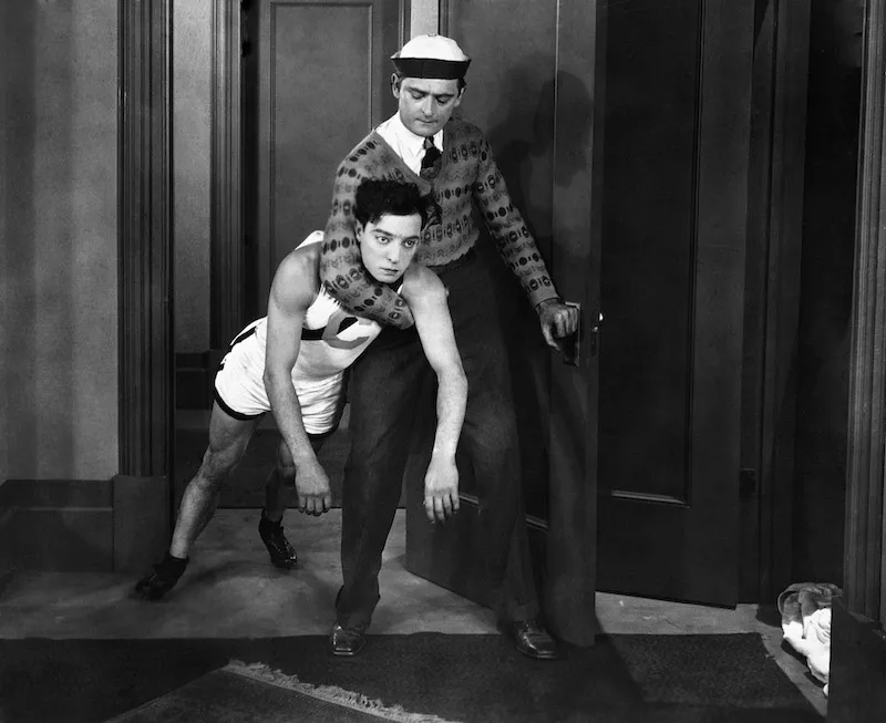 Image: Catch a screening of Buster Keaton's College, tonight at Chautauqua Auditorium.
