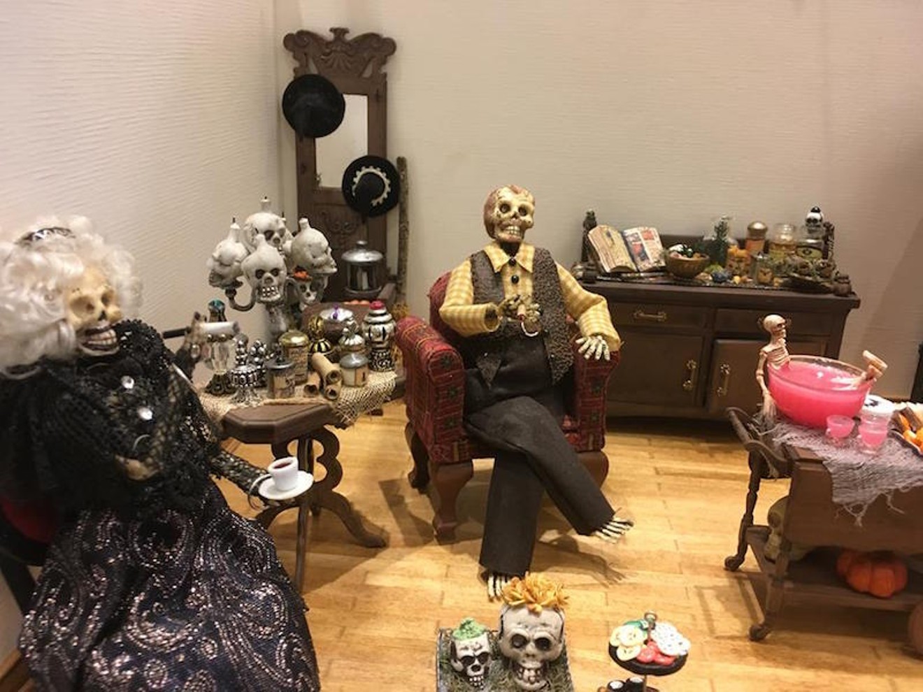 Check out a gang of creepy dolls at A Journey to the Uncanny Valley on Friday, October 13, at the Denver Museum of Miniatures, Dolls, and Toys.