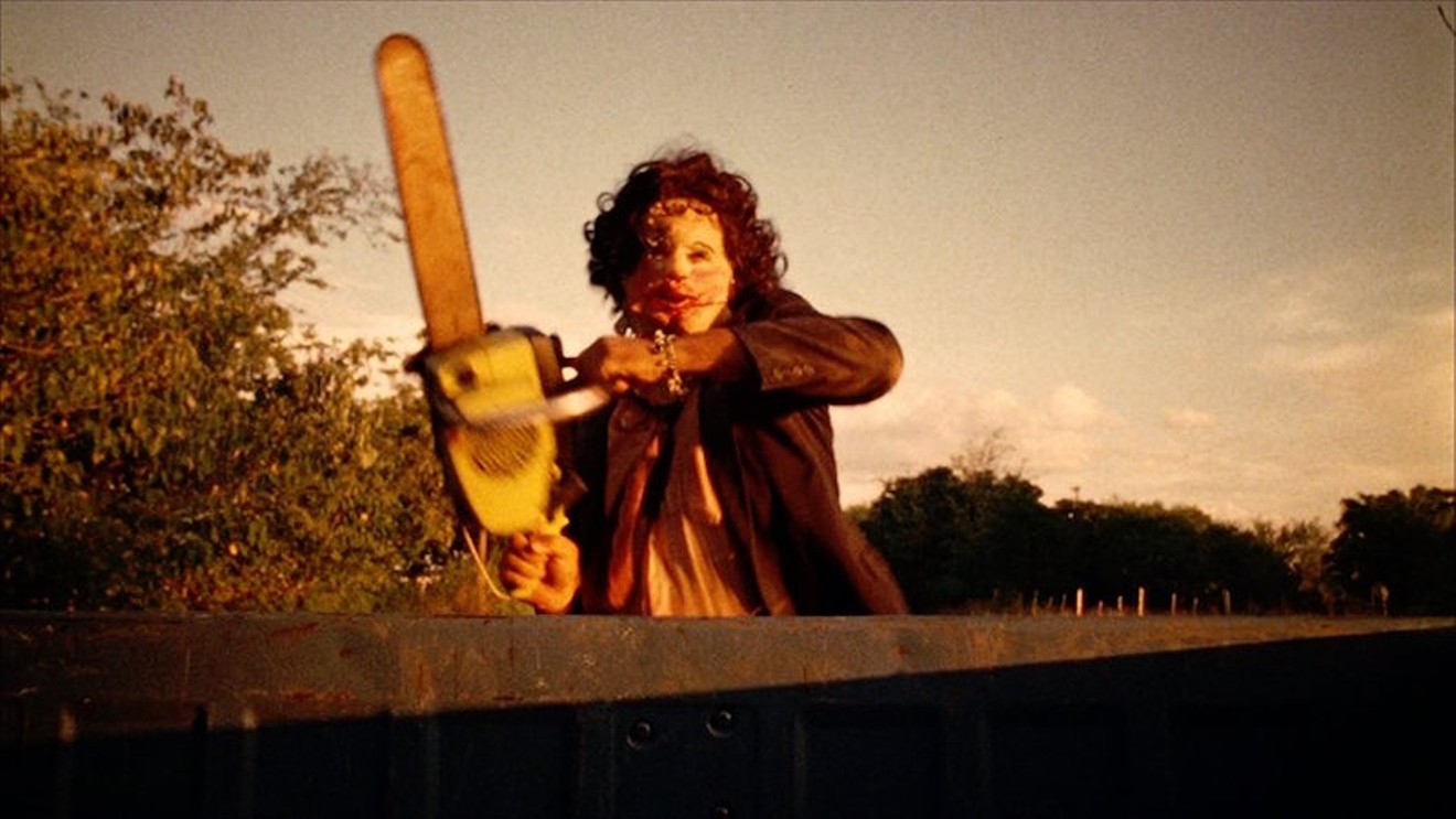 Get into the spirit of the season with a Midnight Madness screening of The Texas Chainsaw Massacre on Friday, October 6, at the Landmark Esquire Theatre.