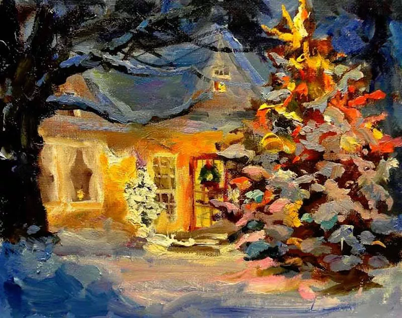 Image: Get into the spirit of the season at Red Bows and Silver Bells Holiday Art Show Preview today at Arts at Denver Gallery.