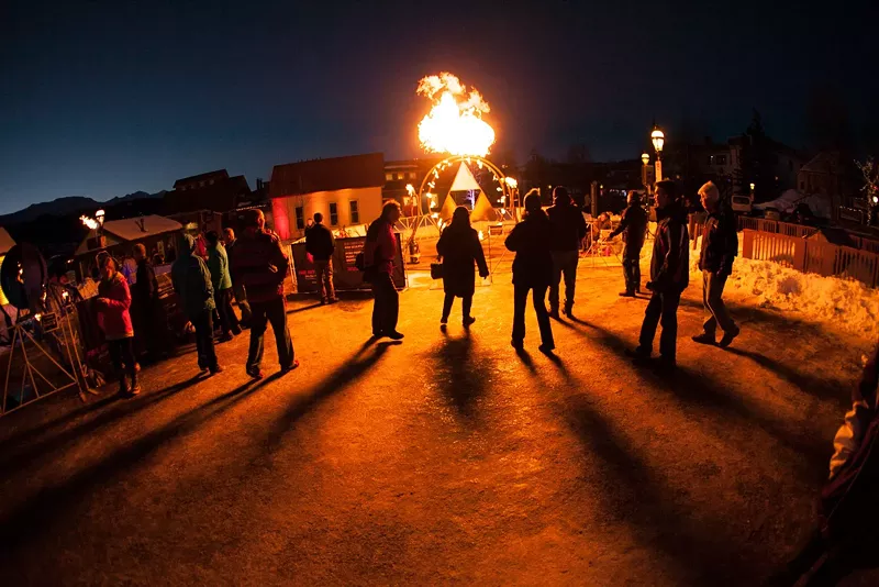 Image: It's a fire party this weekend.