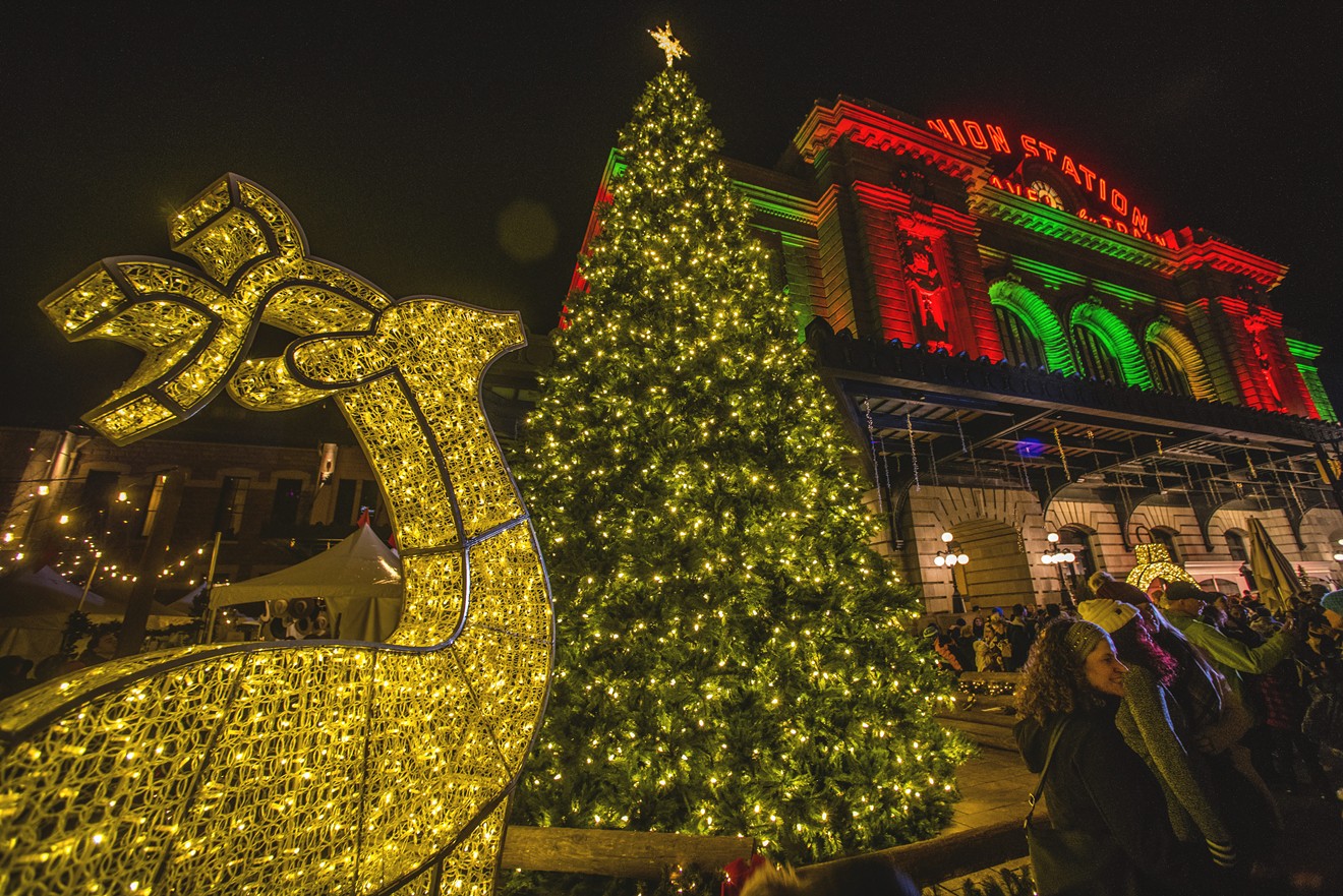 Enjoy the Grand Illumination at Union Station the day after Thanksgiving.