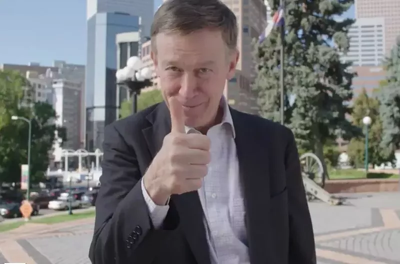Image: The biggest reason to come here? Our governor's thumbs-up.