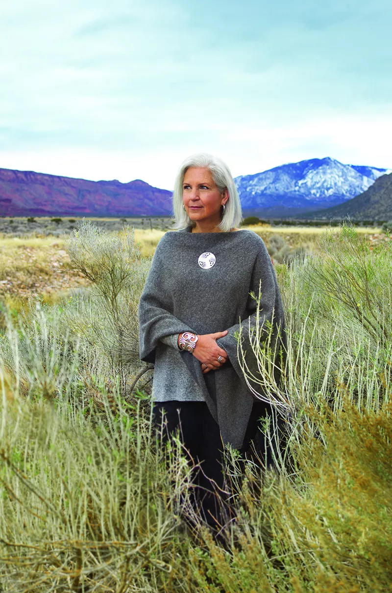 Image: Writer and naturalist Terry Tempest Williams, author of The Hour of Land: A Personal Topography of America's National Parks.