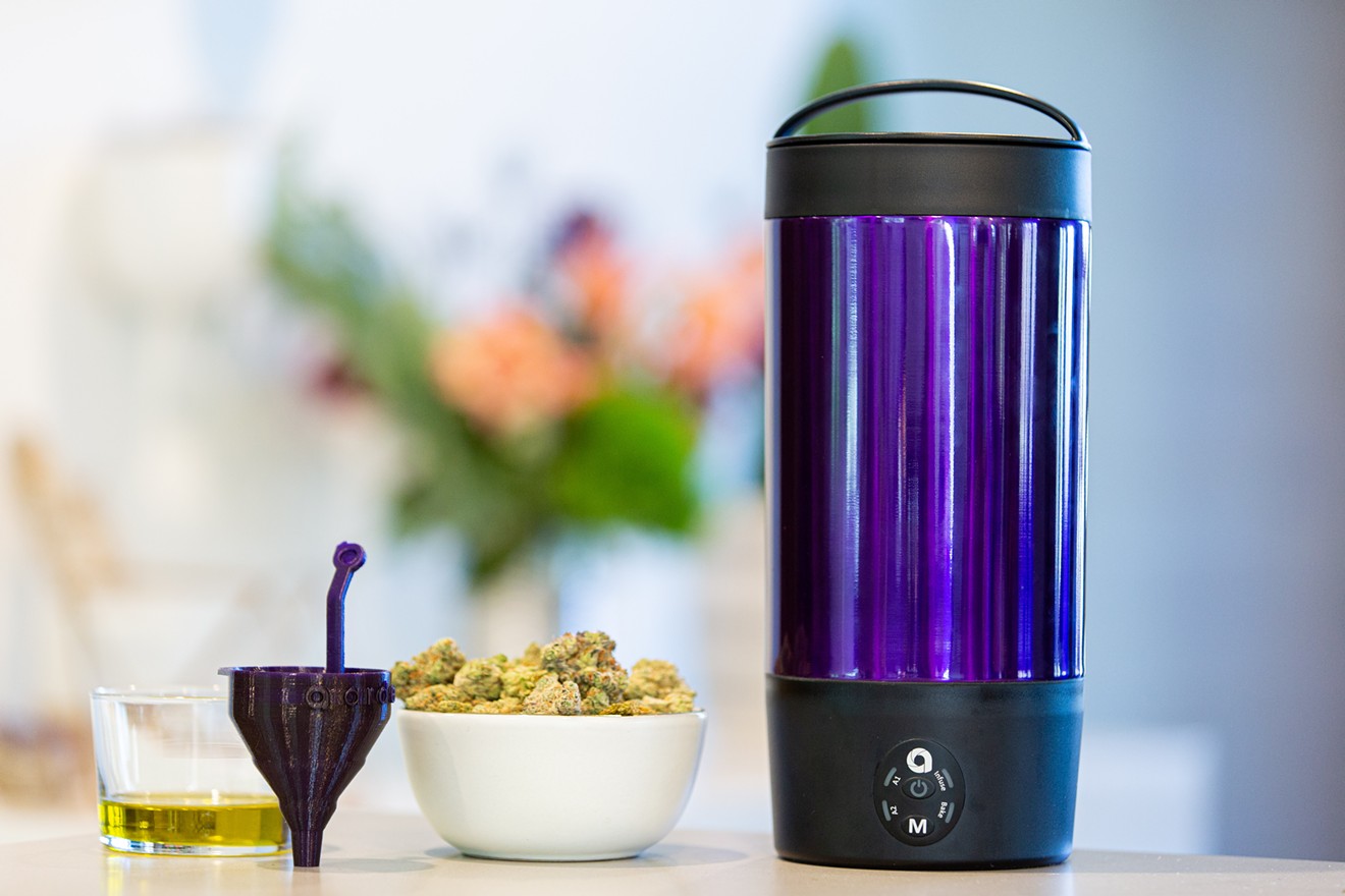 The Ardent FX is presented as an all-in-one portable cannabis kitchen.