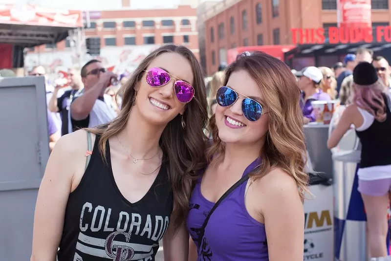 Image: Opening Day = spring in Denver!