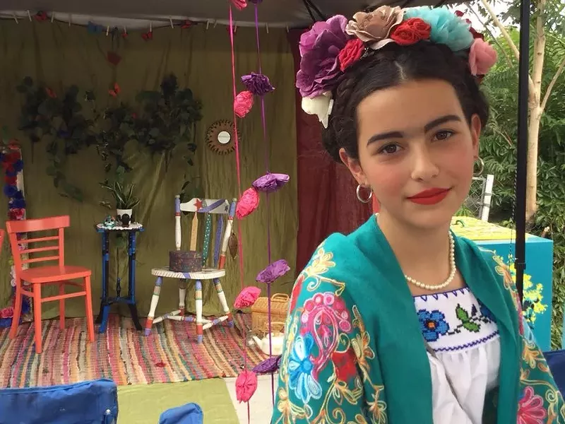 Image: Why, yes, the Frida Kahlo: A Celebration of Life Arts Show does include a look-alike contest.