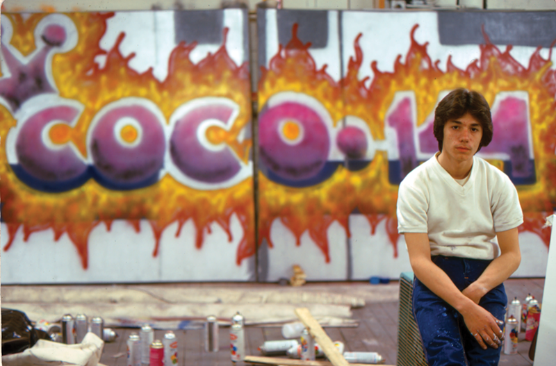 Image: Artist COCO 144's work will be on display at Wall Writers: Graffiti in Its Innocence at MCA Denver.